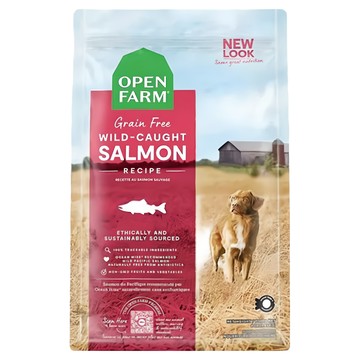 OPEN FARM 自然農選 全齡犬 無穀寵糧  野撈鮮鮭魚  1.81kg  1袋