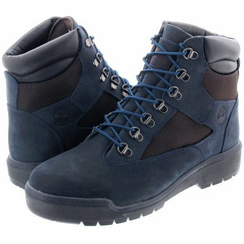 navy blue field boots