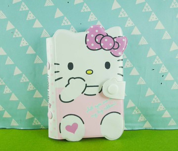 【震撼精品百貨】Hello Kitty 凱蒂貓 卡片本 粉心【共1款】 震撼日式精品百貨
