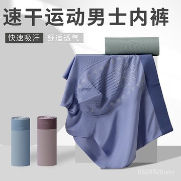 特惠-限時八折🔥冰絲內褲男負離子吸濕菌襠5A級男士平角短褲頭男生廠家 DMML HAXB