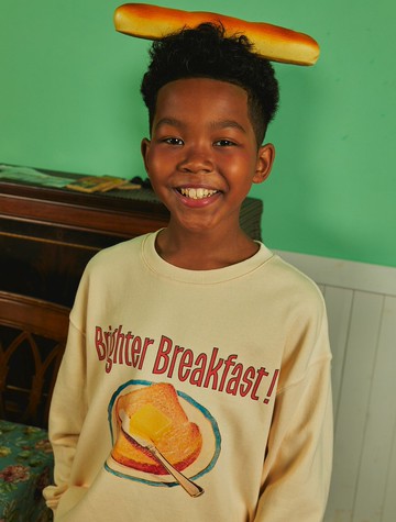 早餐運動衫_奶油色