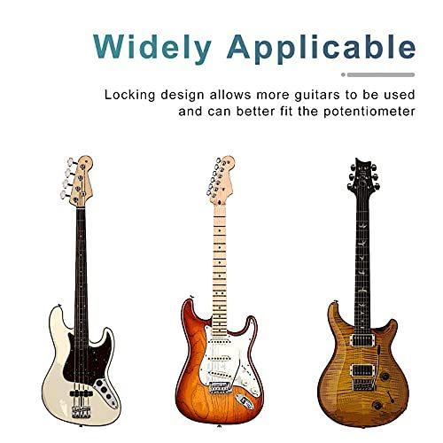 メタルボリュームトーンドームトーンギタースピードコントロールノブwithアレンキーネジセットfor Fender Strat Telecaster G