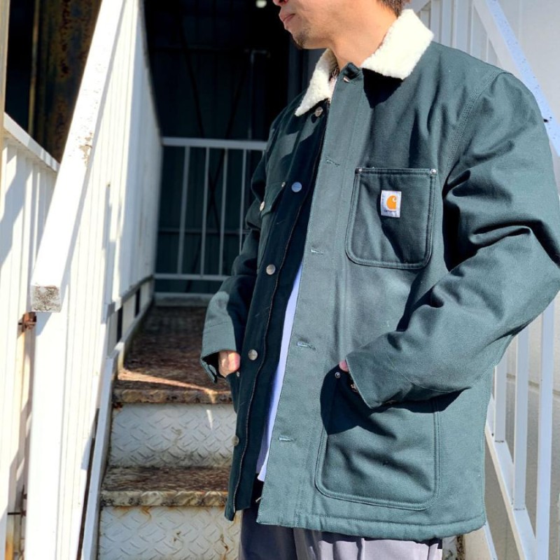 カーハートWIP CARHARTT WIP FAIRMOUNT COAT フェアマウントコート アウター ワークジャケット ワークインプログレス  グリーン GREEN 緑 FRAISER | LINEブランドカタログ