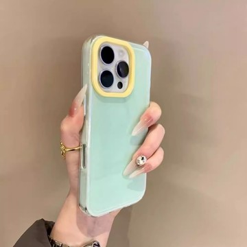 ins多巴胺果凍純色適用蘋果17Pro 16promax手機殼iPhone15pro防摔14情侶