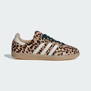 Adidas 愛迪達 Samba OG KI6674 女 休閒鞋 德訓鞋 豹紋 舒適 棕 白