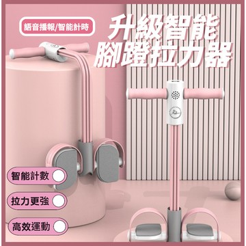 ✨台灣出貨✨六管腳蹬拉力器 智能計數 瘦身拉力繩 仰臥起坐 美背收腹 健身器材 腿部拉力器 多功能健腹拉力器 運動拉力繩