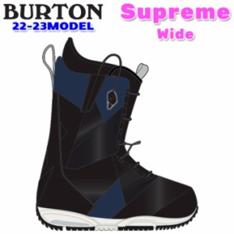 バートン【美品‼️ワケあり】BURTON サプリーム ワイド 25cm US8