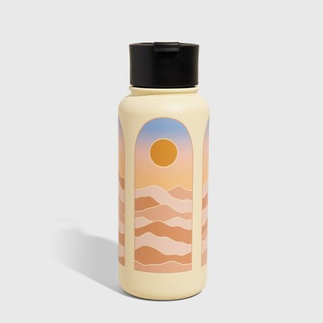 United by Blue 32oz 不鏽鋼保溫瓶 707-277391-日落-米 (945ml)