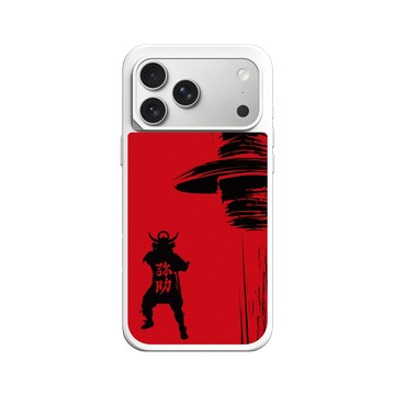 iPhone 17 Pro Max SolidX 白 - Assassin's Creed - Assassin's Creed® Shadows - Yasuke silhouette