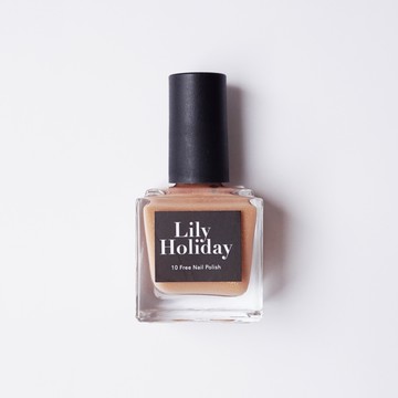 Lily Holiday 莉莉哈德烈 3519 布拉格童話 (金沙牛奶糖) 清透金沙系列 度假風 護甲油 亮片指甲油