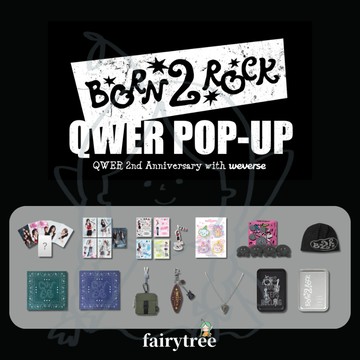 仙女樹🌟 現貨 QWER ' Born 2 Rock ' Pop-up 二周年紀念 快閃店 官方周邊 賣場一