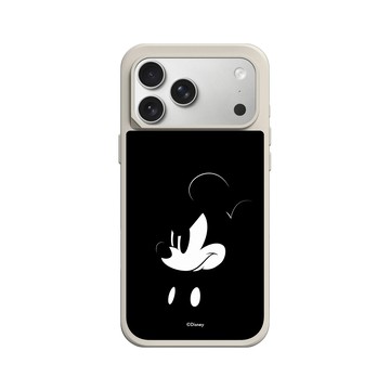 iPhone 17 Pro Max SolidX 貝殼灰 - 迪士尼-米奇 Mickey - 米奇黑設計