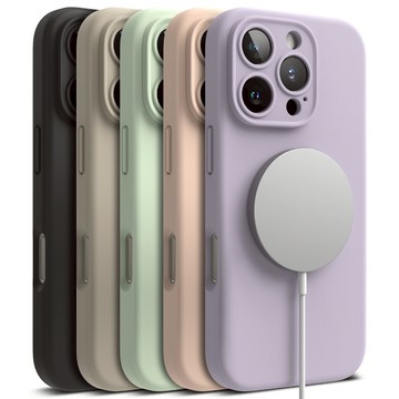 Ringke Silicone Magnetic  輕質軟矽膠保護套 iPhone 16 Pro Max 16 Pro