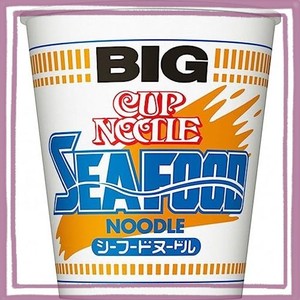 日清食品 カップヌードル シーフード ビッグ カップ麺 104G×12個