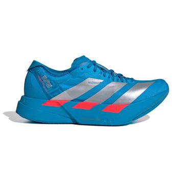 Adidas Adizero Adios Pro 4 男鞋 藍色 輕量 避震 厚底 碳纖維 跑鞋 慢跑鞋 JR4796