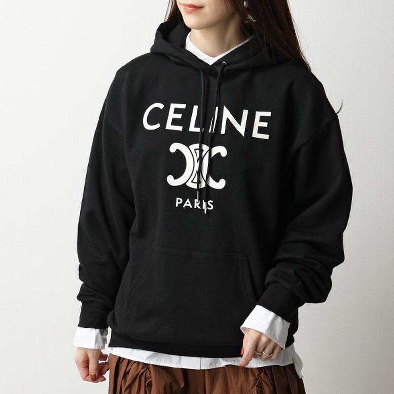 国内正規品 CELINE Hedi ロゴ パーカー Slimane メンズ