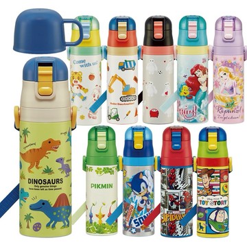 【Skater】兩用保溫瓶470ml(直飲+杯蓋組)