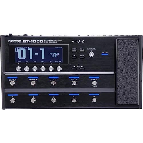 BOSS GT-1000 Guitar Effects Processor, Black