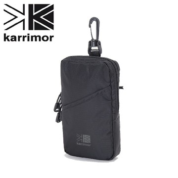【Karrimor 英國 TC padded pouch多功能輕旅收納包《黑》】53618TCPP/吊掛包/手機包/戶外休閒包