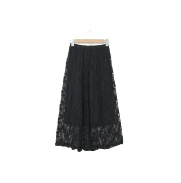 Back to Green-經典復古半身裙 半透膚雕花 s-05//vintage skirt