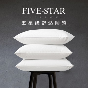 枕頭不塌陷不變形一對裝枕芯夏季護頸椎助睡眠酒店專用單雙人枕男