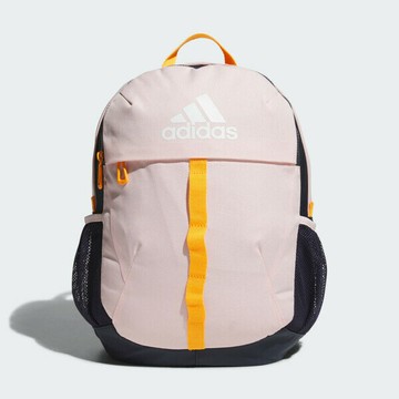 Adidas Kids Cxplr Bp [JF1226] 後背包 輕量 多口袋 休閒 戶外 探險 兒童 粉黑
