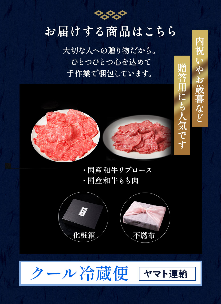 2〜3人前 400g 銀座 花大根 黒毛和牛リブロース 黒毛和牛ももしゃぶしゃぶ用牛肉 国産  特製 自宅でしゃぶしゃぶ おうちご飯 銀座の名店の味をご賞味あれ