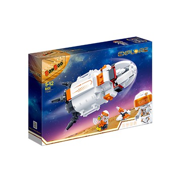 BanBao 邦寶積木 火星探險系列 6420 256PCS  太空火箭  1盒