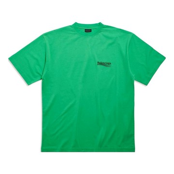 Balenciaga Political Campaign T-Shirt Large Fit 'Green Black Blue'