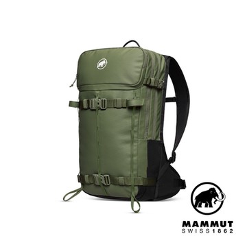 【Mammut 長毛象】Nirvana 18 18L 多功能健行滑雪後背包 沼澤綠/黑 #2560-00230