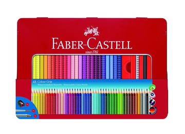 德國 Faber-Castell 輝柏 2001 握得住 48色三角筆桿 水性色鉛筆 (112448)【APP滿額下單10%點數(單一帳號最高5000點)】1/31止