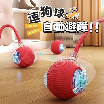 【臺灣有貨】狗狗智能玩具自動遛狗球寵物小狗自嗨解悶耐咬電動逗狗跳跳球神器 貓咪玩具 逗貓玩具自動逗貓