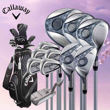 callaway卡拉威高爾夫女士套桿Solaire初中級高容錯golf球桿25款