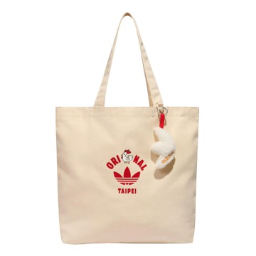 TAIPEI TAIWANESE FRIED CHICKEN TOTE BAG WHITE