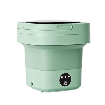 折疊洗衣機 6.5l 便攜式迷你脫水洗衣機 一鍵瀝水 宿舍學生襪子小型內衣內褲清洗機 迷你超聲波