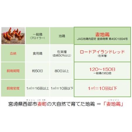 ふるさと納税 妻地鶏もも肉カット45　150g×11パック＜1.5-184＞ 宮崎県西都市