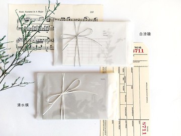 半影便箋v.1 白漆牆 / 清水模