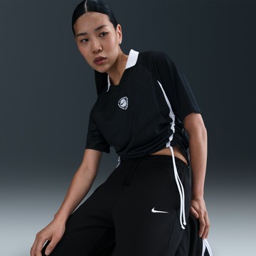 AS W NSW PHNX FLC HR PANT WID BK