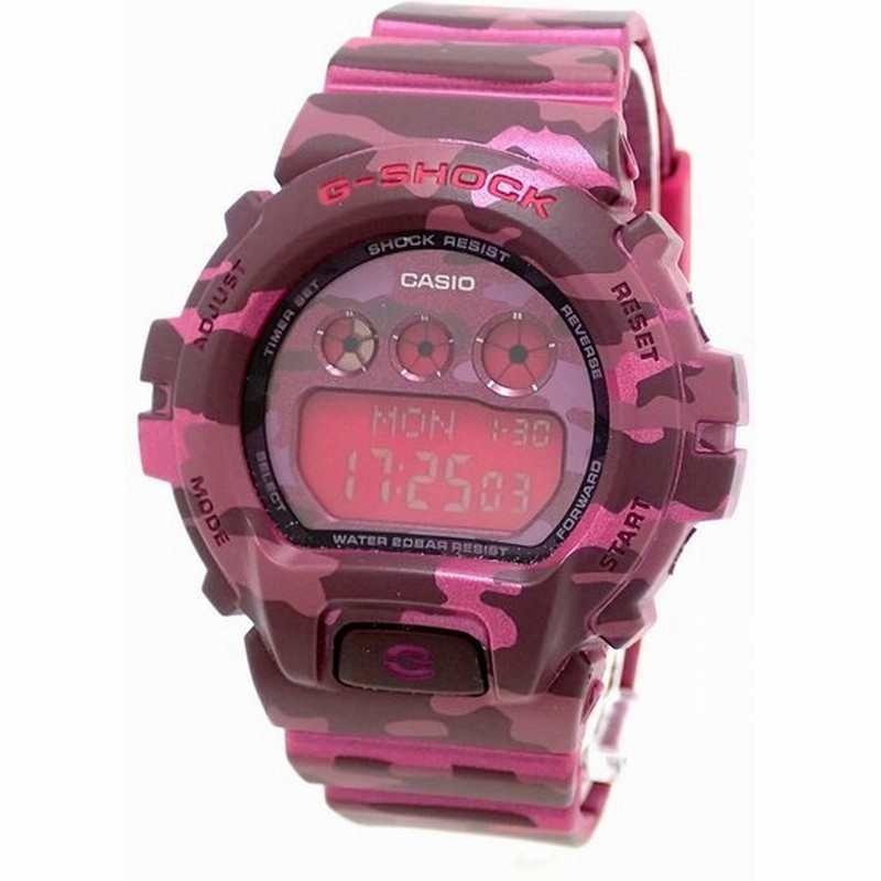 ウォッチ Casio カシオ G Shock ジーショック Sシリーズ デジタル カモフラージュ ピンク 迷彩 メンズ Qz クォーツ 腕時計 Gmd S6900 U 通販 Lineポイント最大0 5 Get Lineショッピング