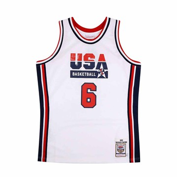 M&N Authentic球員版復古球衣 92 Dream Team #6 Patrick Ewing