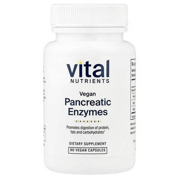 Vital Nutrients, 全素胰酶膠囊，90 粒全素膠囊