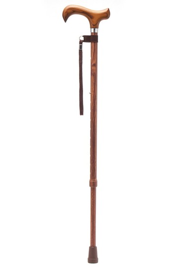 天然木紋系列手杖 - 栓木 長輩生日禮物/登山杖