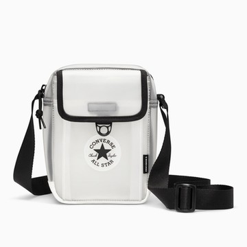 CONVERSE CLEAR CROSS BODY 2 VINTAGE WHITE 側背包 中 _10025353-A01