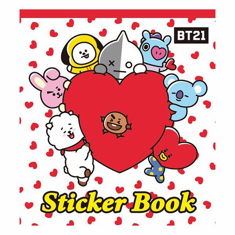 韓国語 ステッカーブック Bt21 ステッカーブック 韓国版 Bts 防弾少年団 通販 Lineポイント最大0 5 Get Lineショッピング