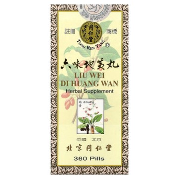 Tong Ren Tang, 六味地黃丸，360 粒
