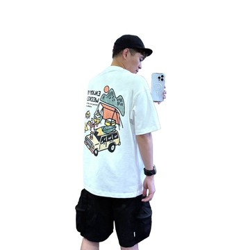 『老爺有喜』重磅Weekend露營短T(NOF25038136)-白