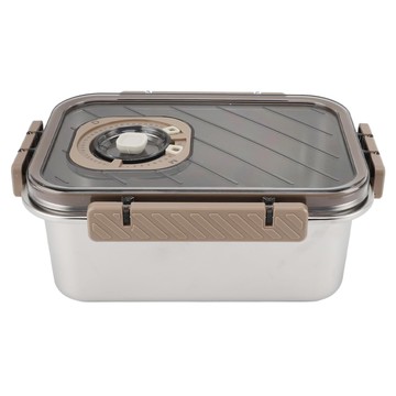 mama cook 媽媽廚 保鮮管理大師304不鏽鋼可微波保鮮盒 1600ml  1 個容器 + 1 個蓋子  1個