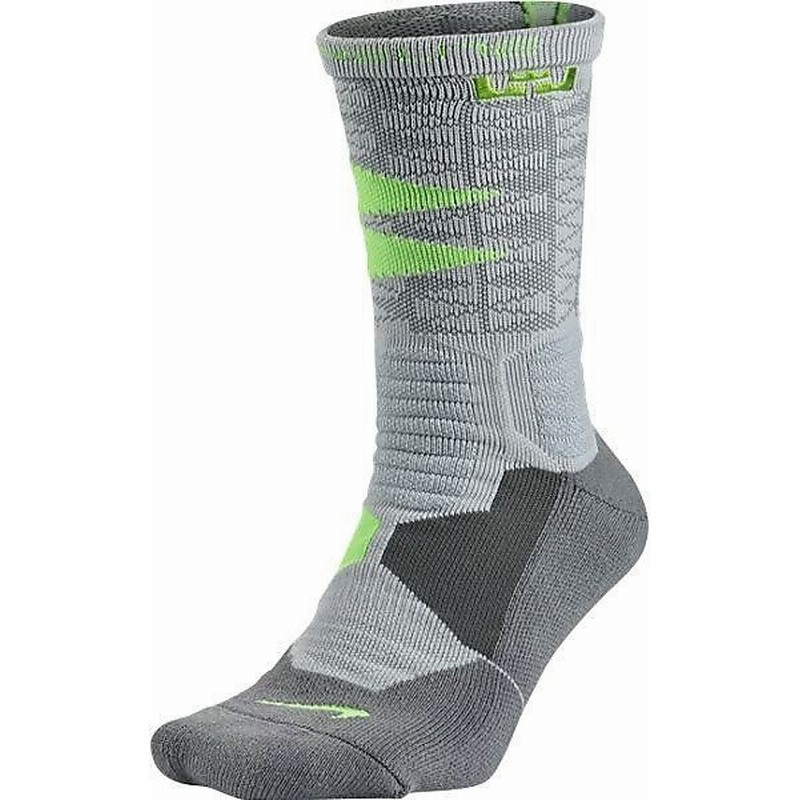 Nike ナイキ バスケットボール メンズソックス ナイキ レブロン ハイパーエリート バスケットボール クルーソックス Sx5067 017 ウルフグレー ボルテー 通販 Lineポイント最大0 5 Get Lineショッピング