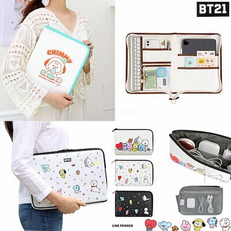 Bts Bt21公式グッズ Tablet Book Pouch タブレットブックポーチ 保管 収納 通販 Lineポイント最大1 0 Get Lineショッピング