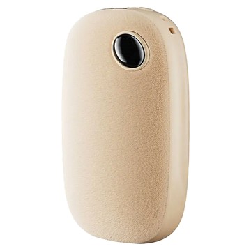 FJ 單雙面六檔調溫暖手寶  YT5  米白色